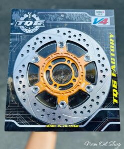 Đĩa Thắng TQ6 V4 267mm 4 Lỗ Thông Dụng Cho Honda/Yamaha