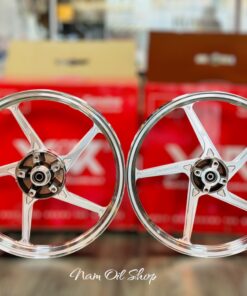 Mâm X1R 5 cây CNC xéo 1.6-1.85 cho Ex150/155 tặng kèm dĩa trước