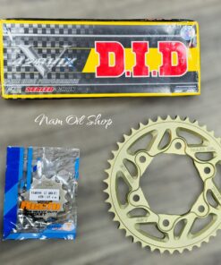 Nhông sên dĩa DID có phốt dĩa 7075 cho Ex150/155