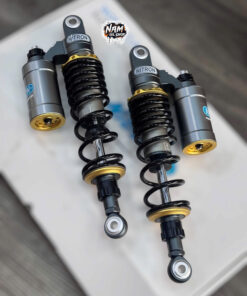 Phuộc Nitron Đông Nam Á V2 bình dầu cho Wave/Dream/Future (Đen bình xám)