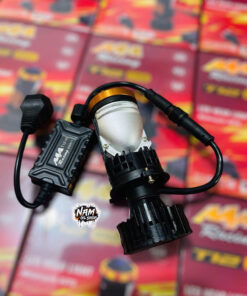 Bóng đèn led T12 Pro 70W chân H4 MA chính hãng cho xe máy (bi cầu mini)